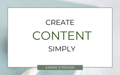 Create Content Simply