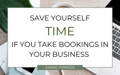 Save time by using an online booking tool