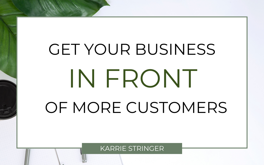 CASE STUDY: How to put your business in front of the perfect clients and get fully booked