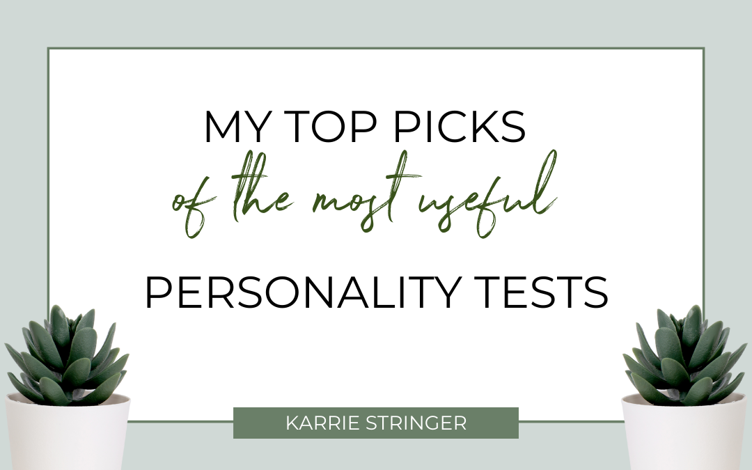 My Favourite Personality Tests